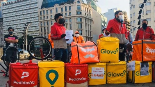 Trabajadores de reparto convocaron a un paro general para el viernes