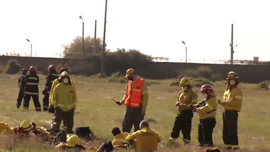 Provincia y Nación trabajan juntos en el manejo del fuego en las islas