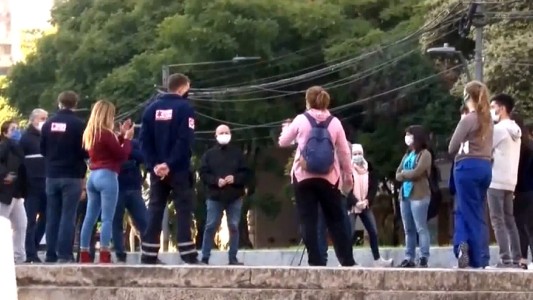 Trabajadores del "Módulo COVID" reclaman por falta de pago