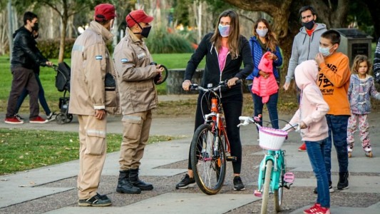 Desplegaron operativos preventivos durante las caminatas del domingo