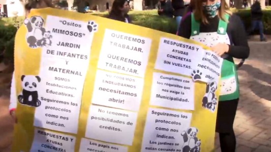 Jardines de infantes y maternales reclaman poder volver a abrir sus puertas