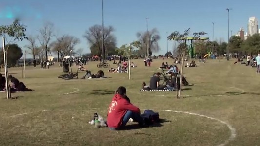 Gran aceptación de los "círculos del respeto" en los espacios verdes de la ciudad
