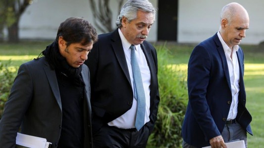 Cumbre en Olivos: se reúnen Alberto Fernández, Kicillof y Rodríguez Larreta