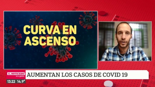 Los casos de Covid-19 en aumento Rosario