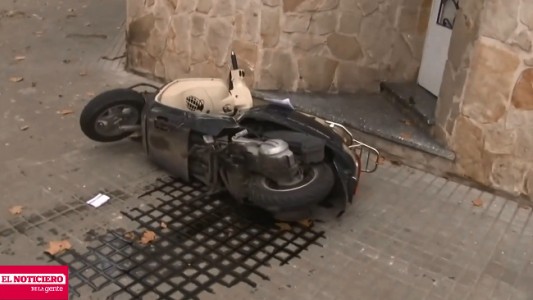 Persecución, choque y detención en San Luis y Servando Bayo