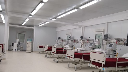 Se inauguró el Hospital Modular de Granadero Baigorria