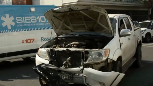 Huían de un control en un operativo antidrogas y chocaron a otro vehículo en pleno centro