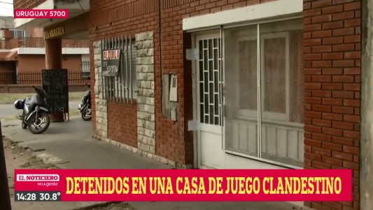 Clausuraron una casa de juego clandestino en zona oeste