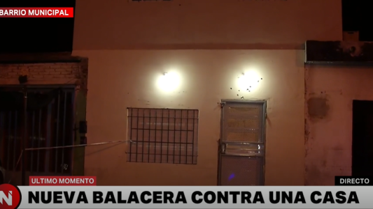 22 disparos contra el frente de una casa vinculada en zona sur