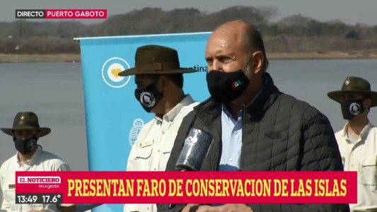 Presentaron el primer "Faro de Conservación" de las islas para evitar incendios