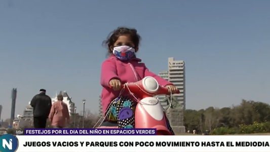 El Día de las Infancias se festejó en los espacios verdes de Rosario
