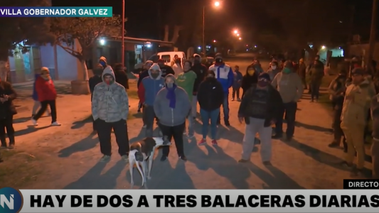 El barrio de las balaceras en Villa Gobernador Gálvez: Alto Verde bajo fuego