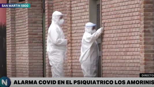 Debieron aislar un neuropsiquiátrico de zona sur: el 70% de los pacientes dio positivo