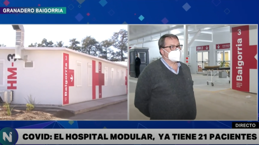 El Hospital Modular de Baigorria tiene 21 camas ocupadas y debió sumar otras 19