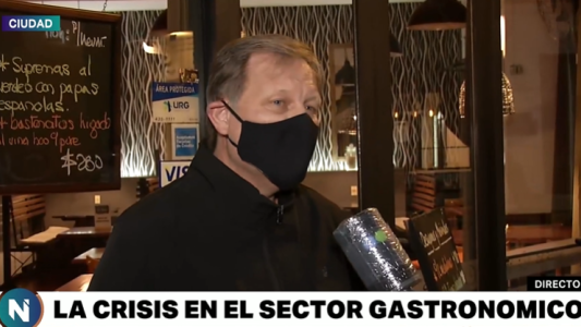 Crisis en el sector gastronómico: "Puede haber una apertura espontánea de los locales"