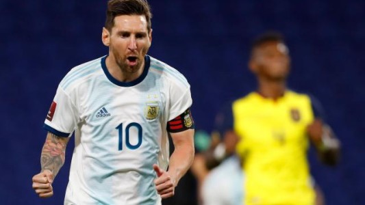 Con un gol de Messi de penal, Argentina venció 1-0 a Ecuador en la primera jornada de la Eliminatorias Sudamericanas