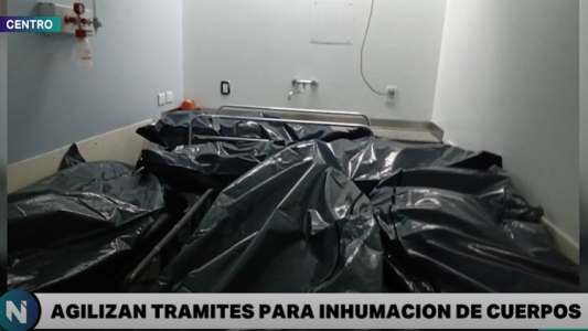 Agilizan trámites para inhumación de cuerpos y aclaran que el índice de fallecidos está dentro de los valores promedio.
