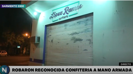 Violento robo a mano armada en una tradicional panadería de barrio Hospitales