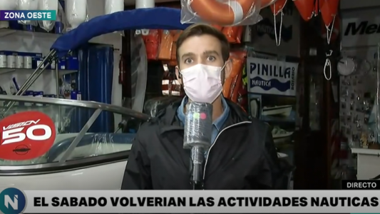 Expectativa por la reapertura de actividades náuticas