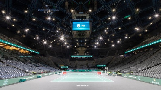 El Masters 1000 de París se jugará sin público desde el lunes próximo