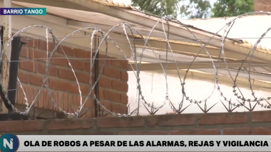 Vecinos denuncian ola de robos en barrio Tango