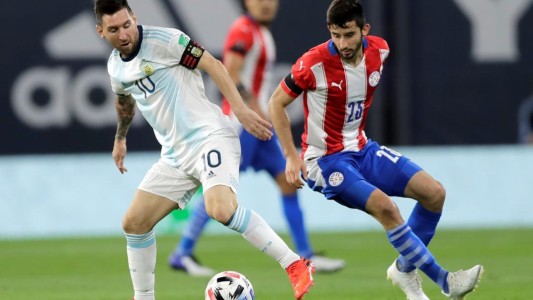 El VAR le anuló un gol a Messi y Argentina igualó 1-1 ante Paraguay