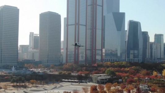 El taxi drone levanta vuelo en Corea del Sur