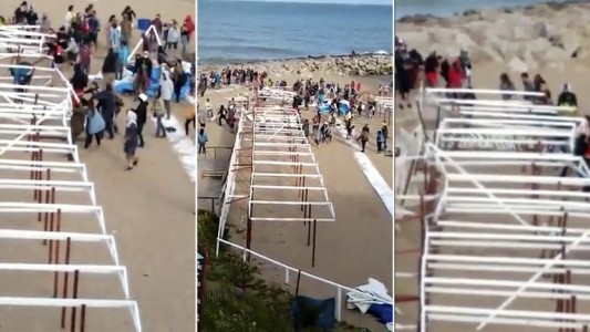 Mar del Plata: disturbios en una marcha contra la privatización de playas