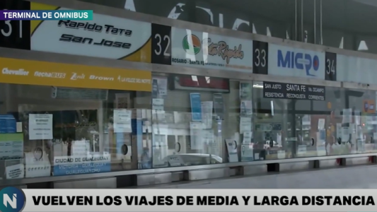 Expectativa en la Terminal por la vuelta de los colectivos