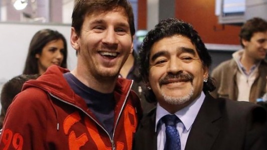Messi: "Nos deja pero no se va, porque el Diego es eterno"