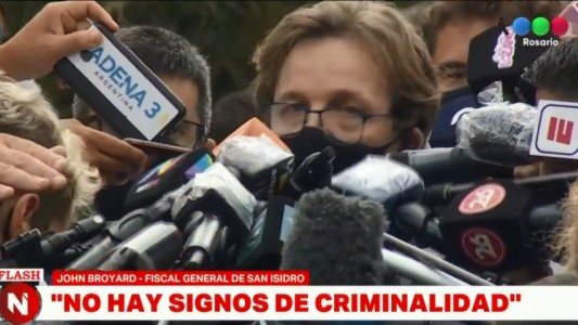 El fiscal confirmó que "no hay signos de violencia" en el cuerpo de Maradona