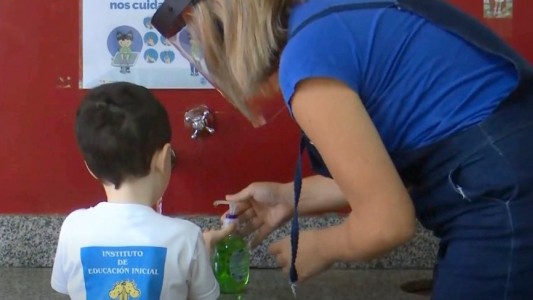 Jardines: alegría absoluta en el regreso a las salitas