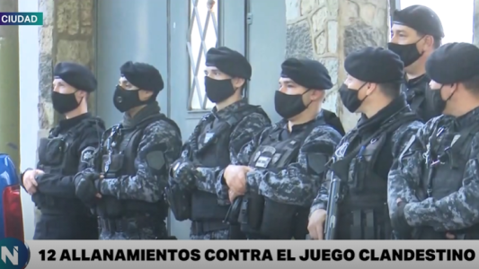 Realizaron 10 allanamientos en la causa por juego clandestino que tiene a dos fiscales presos