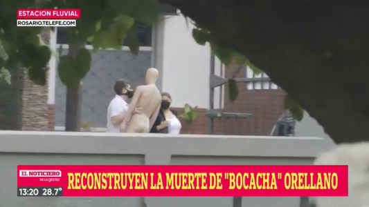 Reconstruyen la muerte de "Bocacha" Orellano