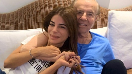 Zulemita Menem, sobre la salud de su padre: "Está enojado, pero está bien"