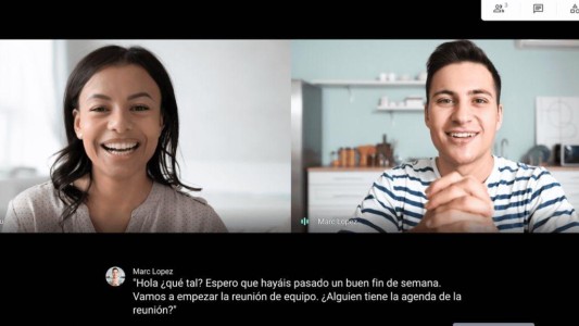 Llegan los subtítulos en español a Google Meet