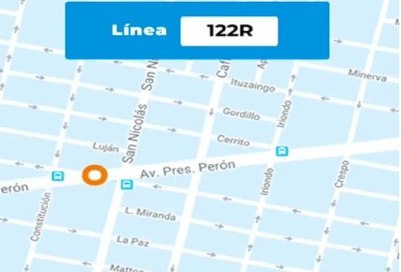 El mapa interactivo de transporte se sumará a Movi Rosario