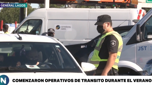 Empezaron los megaoperativos de tránsito para controlar a los turistas