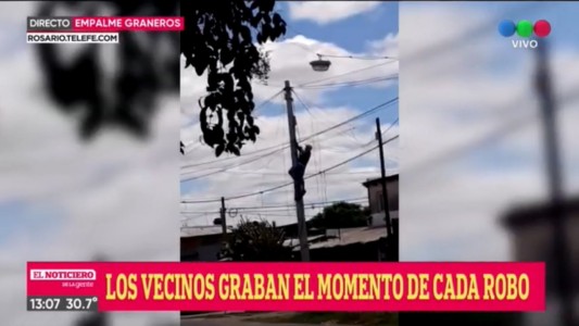 Infraganti: Robaron un cable y dejaron a varias familias sin teléfono ni internet