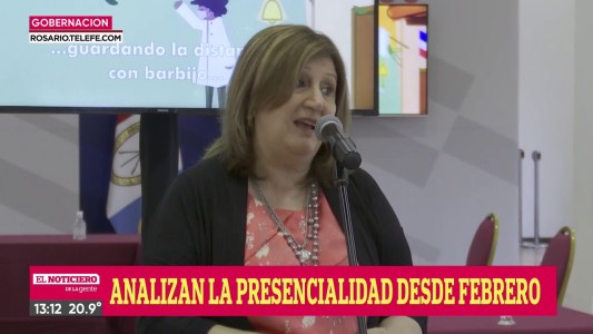 Cantero: “El 17 de febrero volverán a las escuelas los grupos prioritarios”