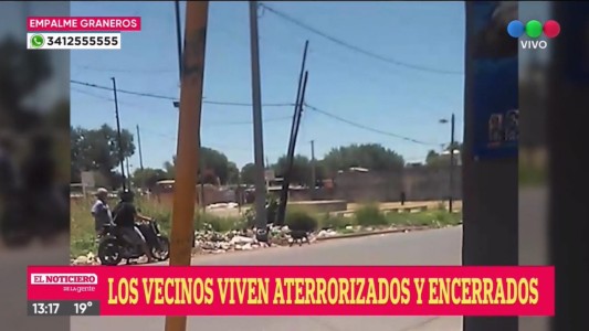 Enfrentamiento entre bandas en Empalme Graneros