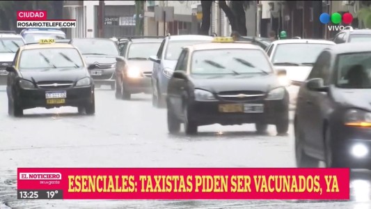 Taxistas piden ser vacunados de inmediato