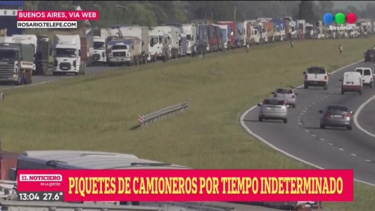 Transportistas autoconvocados cortan varios puntos de la provincia