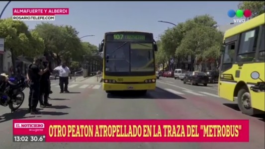Otro peatón arrollado en la traza del “metrobus”