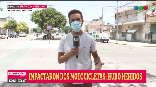 Nuevo accidente en la "esquina de los choques": colisionaron dos motos y hubo heridos