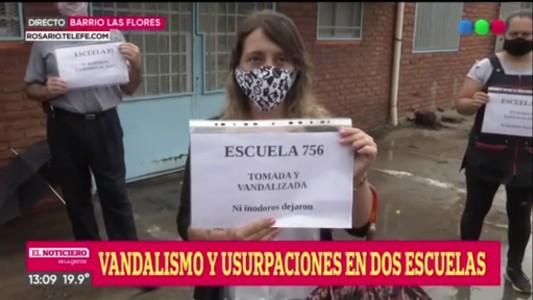 Denuncian abandono y vandalismo en escuelas de zona sur