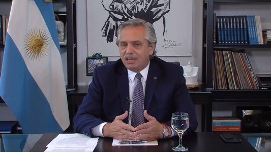 Ante el Foro de Davos, el Presidente instó a "dejar atrás el capitalismo infeliz"