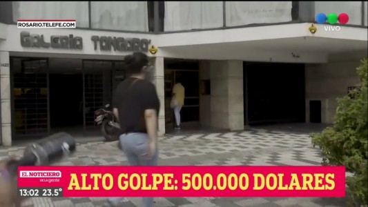 Millonario robo en Pellegrini al 1400