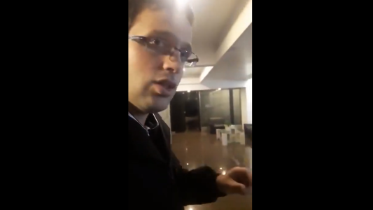 Guardia de seguridad filmó un fantasma: “Nunca vi algo como esto”