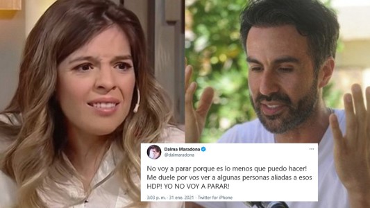 Dalma Maradona: “Luque, sos un hdp y ojalá se haga justicia”